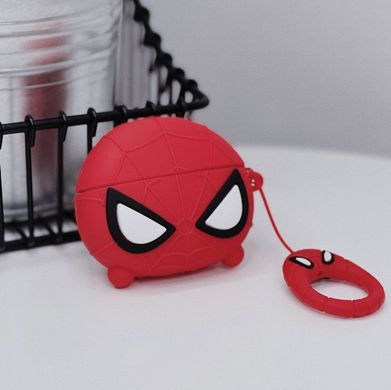 Чехол 3D для AirPods PRO Spider Man Red - ash-mobile.com.ua - фото 2