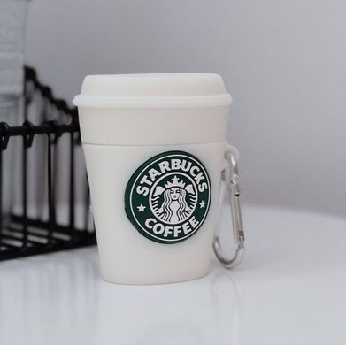 Чохол 3D для AirPods 1 | 2 Starbucks Coffee Cup White купити