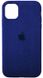 Чехол Alcantara Full для iPhone 11 Midnight Blue купить