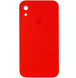 Чехол Silicone Case FULL+Camera Square для iPhone XR Red купить