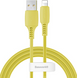 Кабель Baseus Colourful USB to Lightning 2.4A (1.2m) Yellow