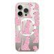 Чохол прозорий Print Meow with MagSafe для iPhone 16e | 17e Leopard Pink - ash-mobile.com.ua - фото 1