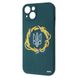 Чехол WAVE Ukraine Edition Case with MagSafe для iPhone 13 Coat of arms Green