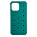 Чохол Crocsі Case + 3шт Jibbitz для iPhone 13 PRO MAX Green