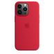 Чохол Silicone Case Full OEM+MagSafe для iPhone 13 PRO MAX (PRODUCT) Red