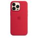 Чохол Silicone Case Full OEM+MagSafe для iPhone 13 PRO MAX (PRODUCT) Red