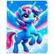 Чохол Slim Case для iPad 11 (2025) | 10 10.9 (2022) | Air 4 | 5 10.9 (2020 | 2022) | Pro 11 (2018-2025) Funny unicorn Blue - ash-mobile.com.ua - фото 1
