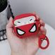 Чехол 3D для AirPods PRO Spider Man Red