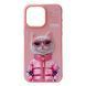 Чехол Nimmy Case AnimalZip для iPhone 15 Cat Pink - ash-mobile.com.ua - фото 1