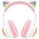 Бездротові навушники Proove Kids LumiCat (APP) White-Pink