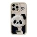 Чехол Panda Case для iPhone 15 PRO Love Biege