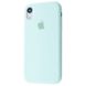 Чехол Silicone Case Full для iPhone XR Turquoise купить