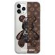 Чохол прозорий Print Robot Bear для iPhone 15 PRO Brown