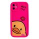 Чехол Yellow Duck Case для iPhone 12 Pink