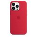 Чохол Silicone Case Full OEM+MagSafe для iPhone 13 PRO MAX (PRODUCT) Red