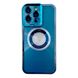 Чохол Stand Camera Logo для iPhone 12 PRO Navy Blue купити