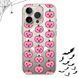 Чехол прозрачный Print Halloween with MagSafe для iPhone 17 PRO Pumpkin Pink