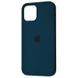 Чехол Silicone Case Full для iPhone 14 Cosmos Blue