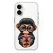 Чохол прозорий Print Animals with MagSafe для iPhone 17 Monkey