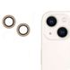 Защитное стекло на камеру Diamonds Lens для iPhone 13 | 13 MINI Gold