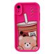 Чохол Wilkins Case для iPhone XR Bear Electric Pink - ash-mobile.com.ua - фото 1