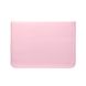 Кожаный конверт Leather PU для MacBook 15.4 Pink