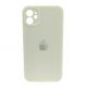 Чехол Silicone Case FULL+Camera Square для iPhone 11 White купить