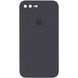 Чехол Silicone Case FULL+Camera Square для iPhone 7 Plus | 8 Plus Charcoal Gray