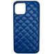 Чохол Leather Case QUILTED для iPhone 12 PRO MAX Midnight Blue - ash-mobile.com.ua - фото 1