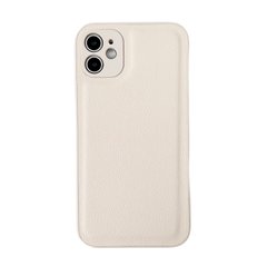 Чохол PU Eco Leather Case для iPhone 12 Antique White купити