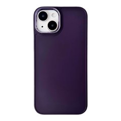 Чохол Matte Colorful Metal Frame для iPhone 14 Plus Deep Purple
