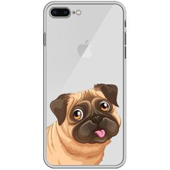 Чохол прозорий Print Dogs для iPhone 7 Plus | 8 Plus Dog купити