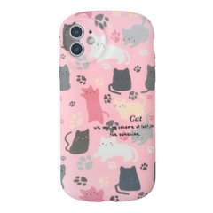Чехол Cat Camera Protection для iPhone 12 Pink купить