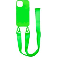 Чехол STRAP COLOR Case для iPhone 13 Lime Green