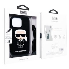Чехол Karl Lagerfeld Crossbody Case для iPhone 13 PRO Black