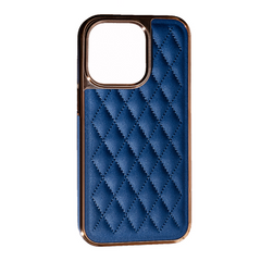 Чохол PULOKA Design Leather Case для iPhone 14 Plus Dark Blue