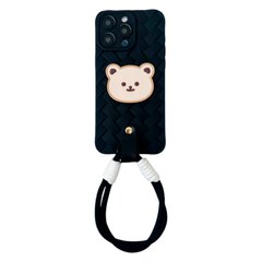 Чехол Weaving Bear Case для iPhone 12 PRO MAX Black купить