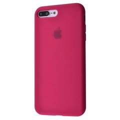 Чохол Silicone Case Full для iPhone 7 Plus | 8 Plus Rose Red купити