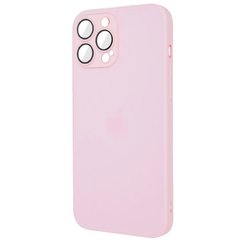 Чехол AG-Glass Matte Case для iPhone 13 PRO Chanel Pink