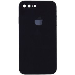 Чохол Silicone Case FULL+Camera Square для iPhone 7 Plus | 8 Plus Black купити