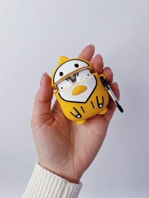Чохол 3D для AirPods 1 | 2 Duck Yellow - ash-mobile.com.ua - фото 2