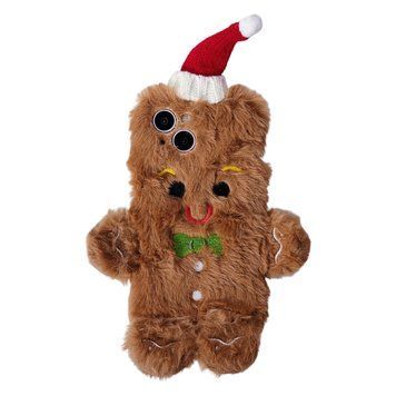 Чохол Fluffy New Year для iPhone 14 Cookie - ash-mobile.com.ua - фото 1