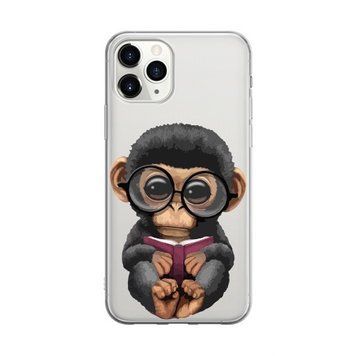 Чохол прозорий Print Animals для iPhone 11 PRO Monkey - ash-mobile.com.ua - фото 1