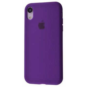 Чохол Silicone Case Full для iPhone XR Ultraviolet - ash-mobile.com.ua - фото 1