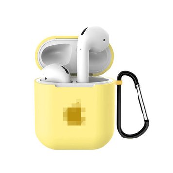 Чохол (яблуко) для AirPods 3 Yellow Mellow - ash-mobile.com.ua - фото 1