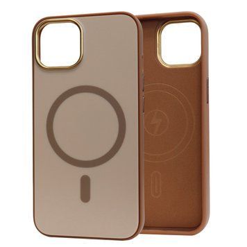 Чохол Nofelet Tech with MagSafe для iPhone 14 Desert Gold - ash-mobile.com.ua - фото 1