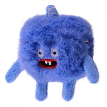 Чехол Cute Monster Plush для AirPods PRO 2 Blue - ash-mobile.com.ua - фото 1