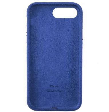 Чохол Alcantara Full для iPhone 7 | 8 | SE 2 | SE 3 Midnight Blue купити