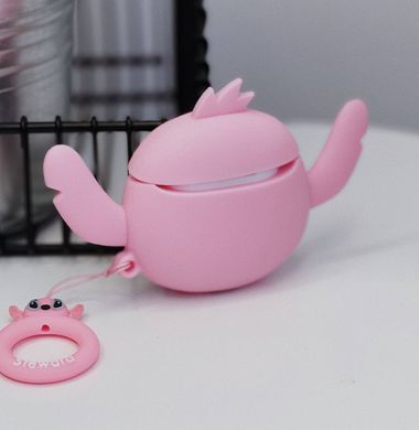 Чехол 3D для AirPods 1 | 2 BIG HERO МОНСТРИК Pink купить