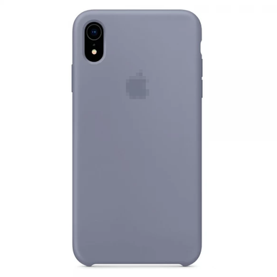 Чохол Silicone Case OEM для iPhone XR Lavender Grey - ash-mobile.com.ua - фото 1